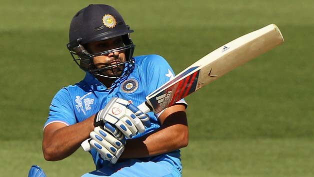 Rohit Sharma (above) is batting on 27, while Virat Kohli is on 11 © Getty Images