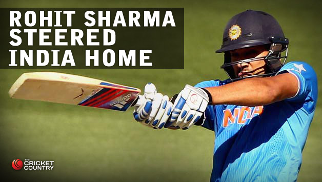 Rohit Sharma was untroubled by the UAE bowling attack © Getty Images