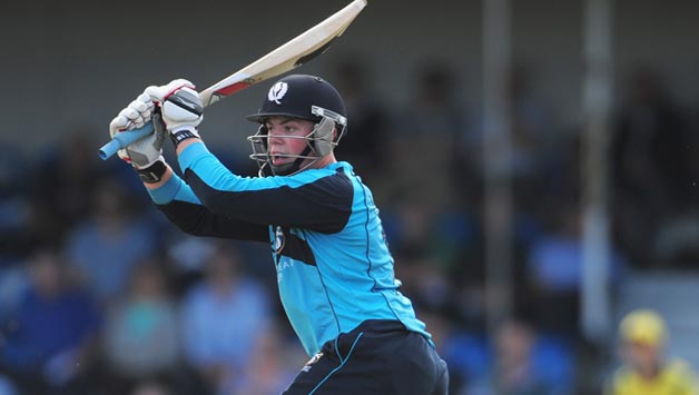 Matt Machan battled the nerves early on to construct a healthy innings © Getty Images