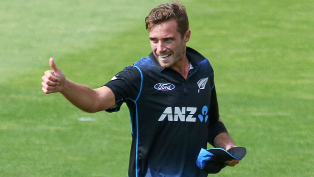 Tim Southee was on fire, snaring three batsmen in similar fashion © Getty Images (File Photo)