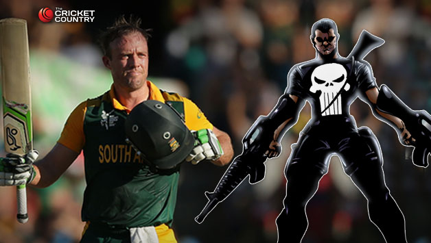 AB de Villiers's 162 against West Indies in ICC Cricket World Cup 2015 makes him 'The Punisher'