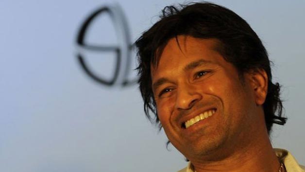 Sachin Tendulkar helped India win the ICC Cricket World Cup 2011, beating Sri Lanka in the final at Mumbai © AFP