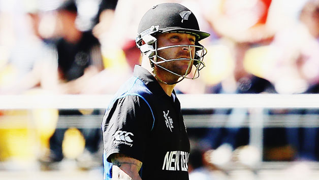 Brendon McCullum (above) was dismissed for a healthy 59 by fast-bowler, Morne Morkel after being caught by Dale Steyn at mid-on © Getty Images