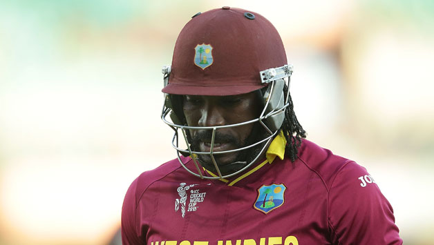 Chris Gayle is yet to fire against a formidable bowling attack © Getty Images