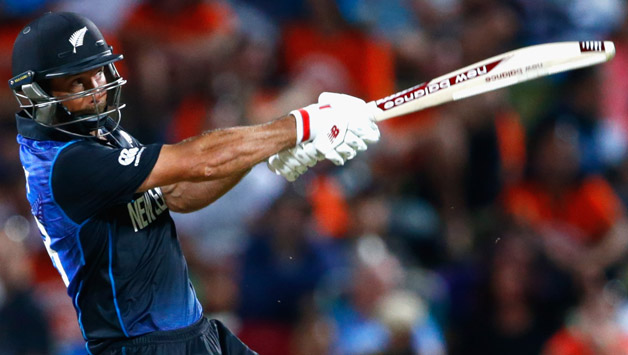 Grant Elliott (above) contributed 18 and Corey Anderson contributed 30 along with a couple extra in the 50-run stand © Getty Images