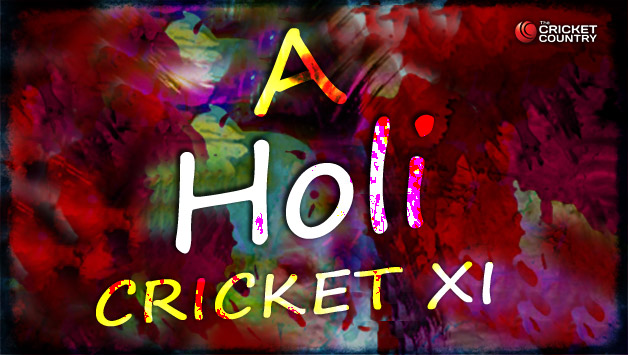 A Holi cricket XI