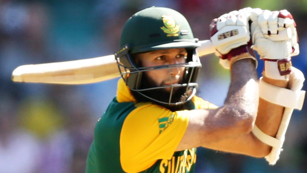 Hashim Amla played some aggressive shots to put pressure against Ireland bowlers © Getty Images