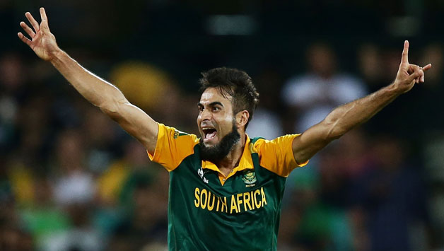 Imran Tahir the is leading wicket taker for South Africa in this edition of World Cup, and he is the highest wicket taker as a spinner in single edition of World Cup © Getty Images    