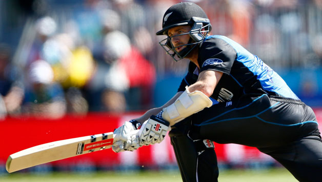 Martin Guptill contributed 21 and Kane Williamson (above) contributed 28 along with an extra in the 50-run stand © Getty Images