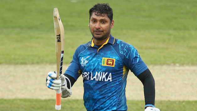 Kumar Sangakkara was the star of Sri Lanka's innings against Scotland © Getty Images