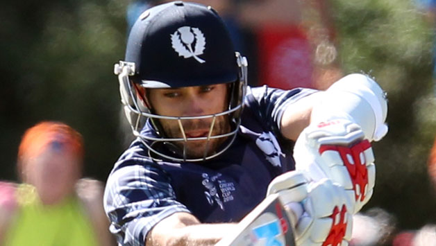 Kyle Coetzer's brilliant 156 was the star highlight of the innings that helped Scotland to post the big total © Getty Images