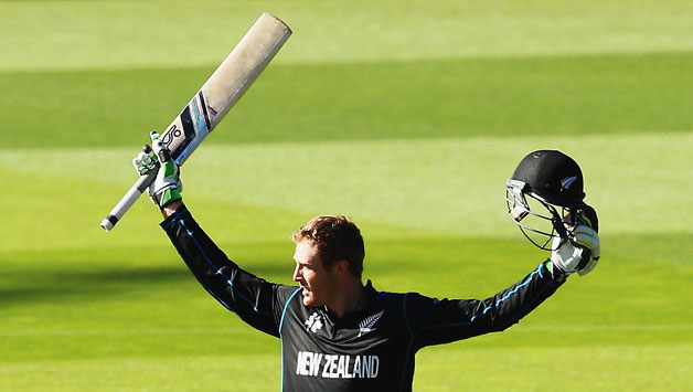 Martin Guptill smashed 234* against West Indies, propelling New Zealand to 393 © Getty Images
