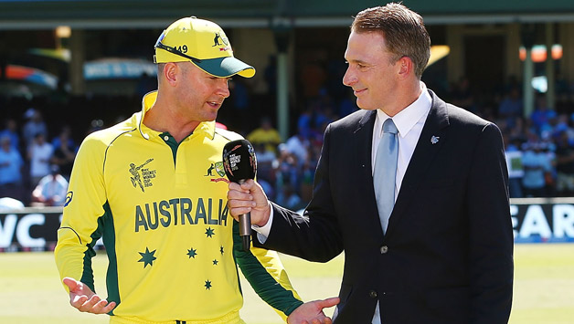 Clarke talks about the success of the Australians © Getty Images