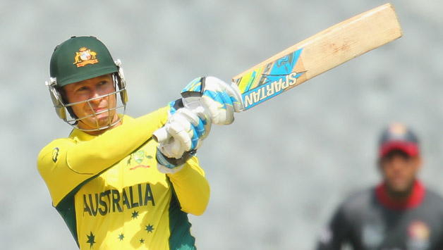 Michael Clarke acknowledged MS Dhoni's leadership skills © Getty Images