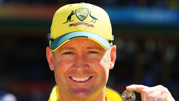 Michael Clarke missed Australia's opening World Cup game against England as he recovered from hamstring surgery © Getty Images