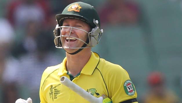 The Australian crowd was elated that Clarke left the ODI circuit on such a positive note © Getty Images