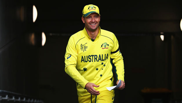 Michael Clarke will be playing his final ODI © Getty Images
