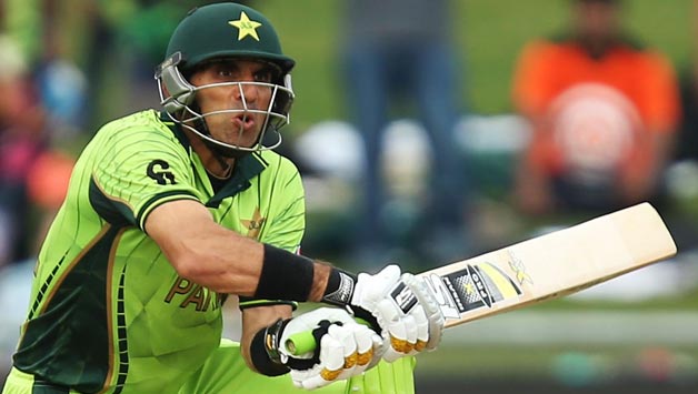Misbah-ul-Haq (above) became the second Pakistan skipper to score 3,000 ODI runs after legendary, Imran Khan © Getty Images