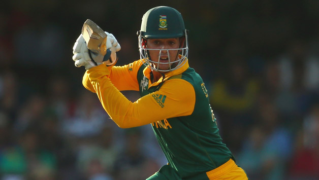 Quinton de Kock (above) was dismissed for mere 14 by fast-bowler, Trent Boult, after being caught by Tim Southee at third man © Getty Images