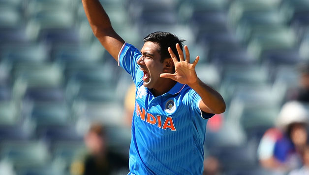 Ravichandran Ashwin was the star in India's thumping win over UAE © Getty Images