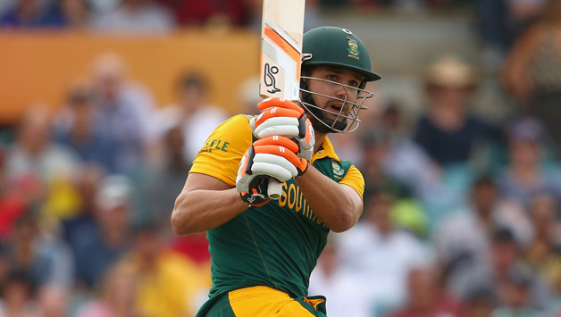 Faf Du Plessis contributed 24 while Rilee Rossouw (above) contributed 20 along with six extras in the 50-run stand © Getty Images