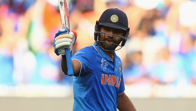 Rohit Sharma was awarded Man of the Match for his century © Getty Images