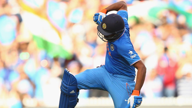 Rohit Sharma slammed his seventh ODI century © Getty Images