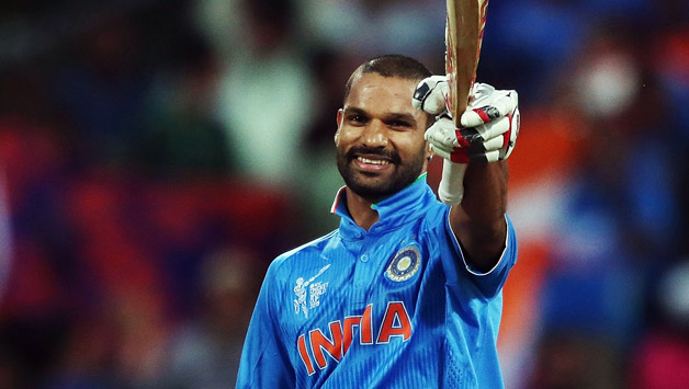 Shikhar Dhawan slammed his second century of this World Cup © Getty Images