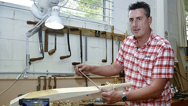 The technique behind the making of the bats © Getty Images