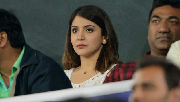 Anushka Sharma (above) landed in the city with her beau, cricketer Virat Kohli © IANS