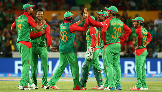 Bangladesh qualified for the knockout stages a World Cup for the first time © Getty Images