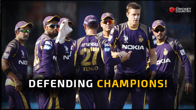 Kolkata Knight Riders won their second IPL title by defeating Kings XI Punjab in the 2014 final © Getty Images