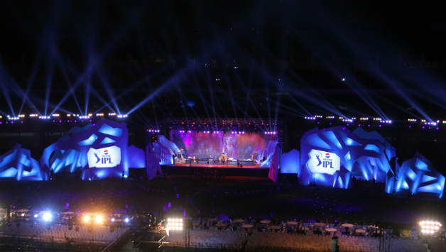 Dress rehearsal for the IPL 2013 opening ceremony at the Salt Lake Stadium in Kolkata, the venue for the opening ceremony for IPL 8 © IANS