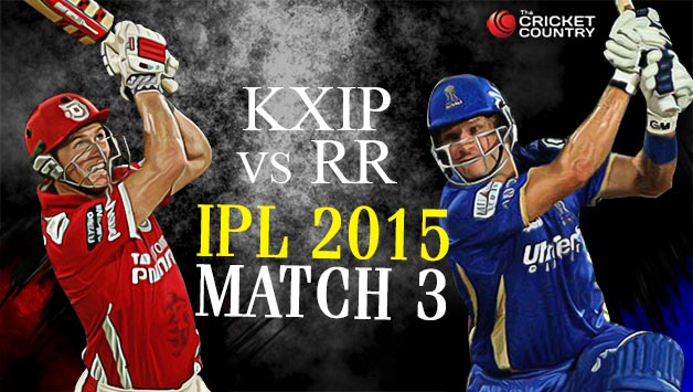 KXIP lock horns with RR with both teams aiming for their first win of IPL 2015 © IANS
