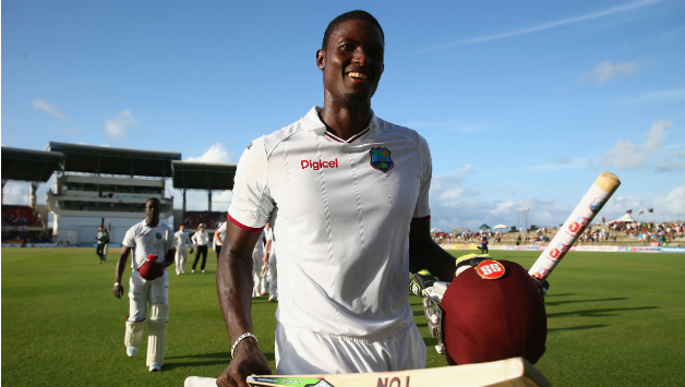 Jason Holder's match winning hundred helped West Indies to draw the first Test against England © Getty Images
