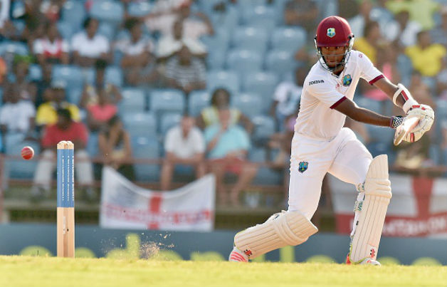 Kraigg Brathwaite has looked in excellent nick ever since he came on to bat © Getty Images
