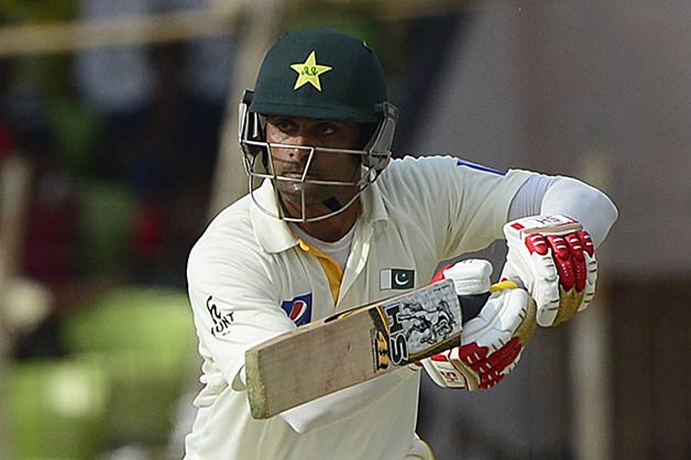 Mohammad Hafeez slammed a brilliant century © AFP