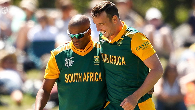 Vernon Philander (left) was drafted into the semi-final lineup ahead of Kyle Abbott © Getty Images