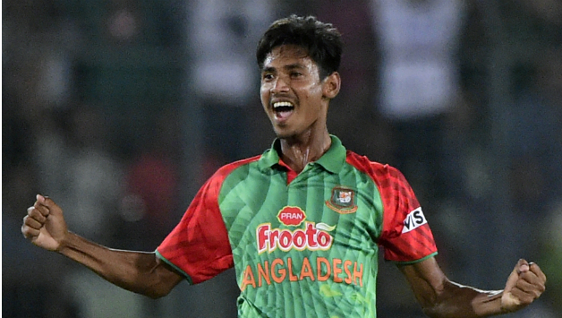 Mustafizur Rahamn returned with 2 for 20 from four overs on Friday against Pakistan in T20I © AFP
