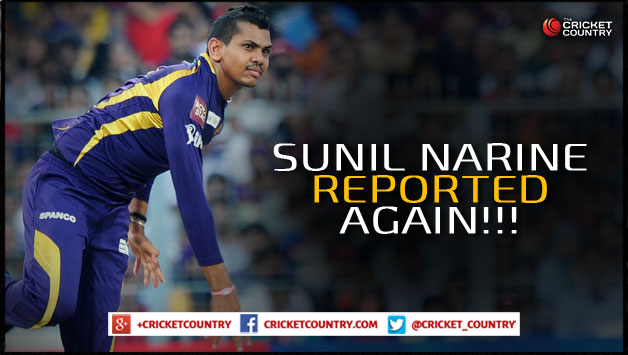 Sunil Narine was earlier reported during the CLT20 2014 © IANS