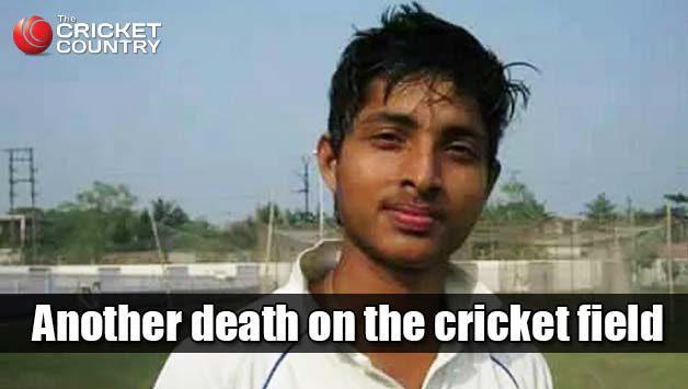 Ankit Keshari was fielding as a substitute when he collided with his teammate. Official Facebook page of Bengal Ranji Team