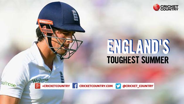 Alastair Cook and his men face nothing less than a test of character © Getty Images