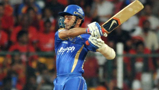 Ajinkya Rahane was in emphatic mood © IANS
