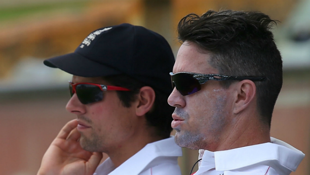 Alastair Cook (left) and Kevin Pietersen have not shared the best of relationship in recent times © Getty images