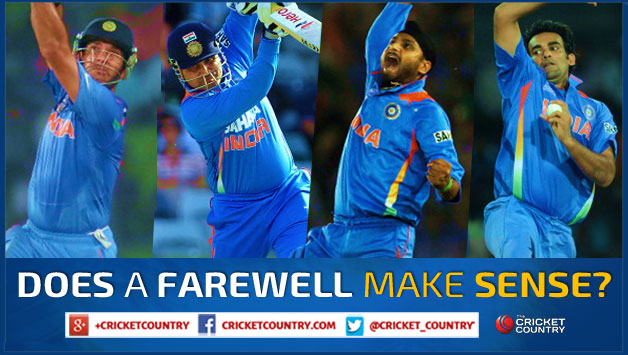 Yuvraj Singh, Virender Sehwag, Harbhajan Singh, and Zaheer Khan were invaluable members of Team India in their glory days © Getty Images