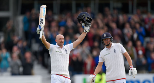 Adam Lyth scored his maiden Test ton © Getty Images