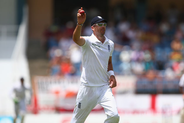 James Anderson snared three for four to shatter West Indies © Getty Images