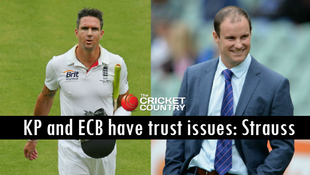 Kevin Pietersen (left) and Andrew Strauss have not shared a healthy relationship for quite some time now © Getty Images