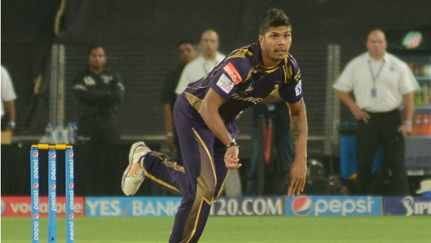 Umesh Yadav took two wickets for 34 runs from four overs, including the important wicket of David Warner © IANS