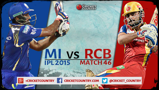 MI will look to cement their place in the top four but RCB will not be pushovers © IANS